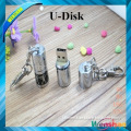 Metal cylinder usb flash drive,U disk for gift